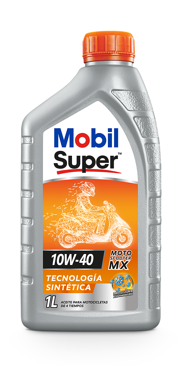 Cuarto de lubricante mobil para motocicleta 2t, jaso ma2 - mobil super –  Cemcol en Linea